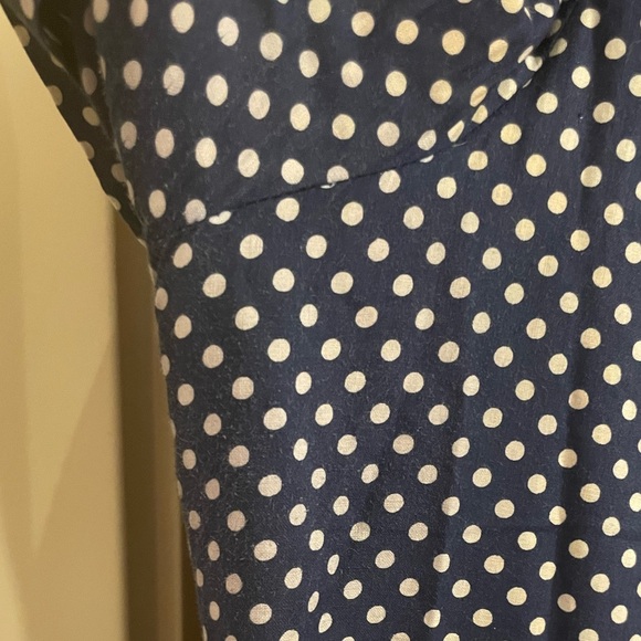 Vintage Polka Dot Shirtwaist Dress - Picture 8 of 13